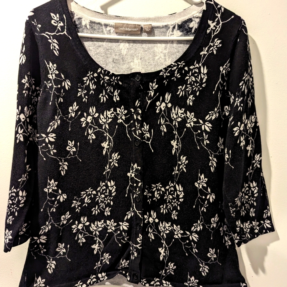 3/4 sleeve sweater